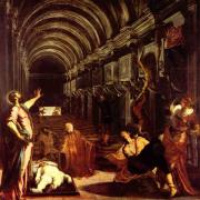 Jacopo Tintoretto: Finding of the body of St Mark (1548).